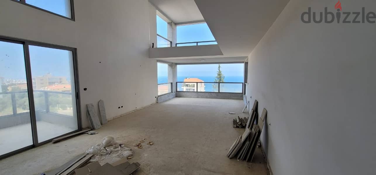485Sqm |High-end Finishing Duplex for Sale in Sahel Alma |Mountain&Sea 1