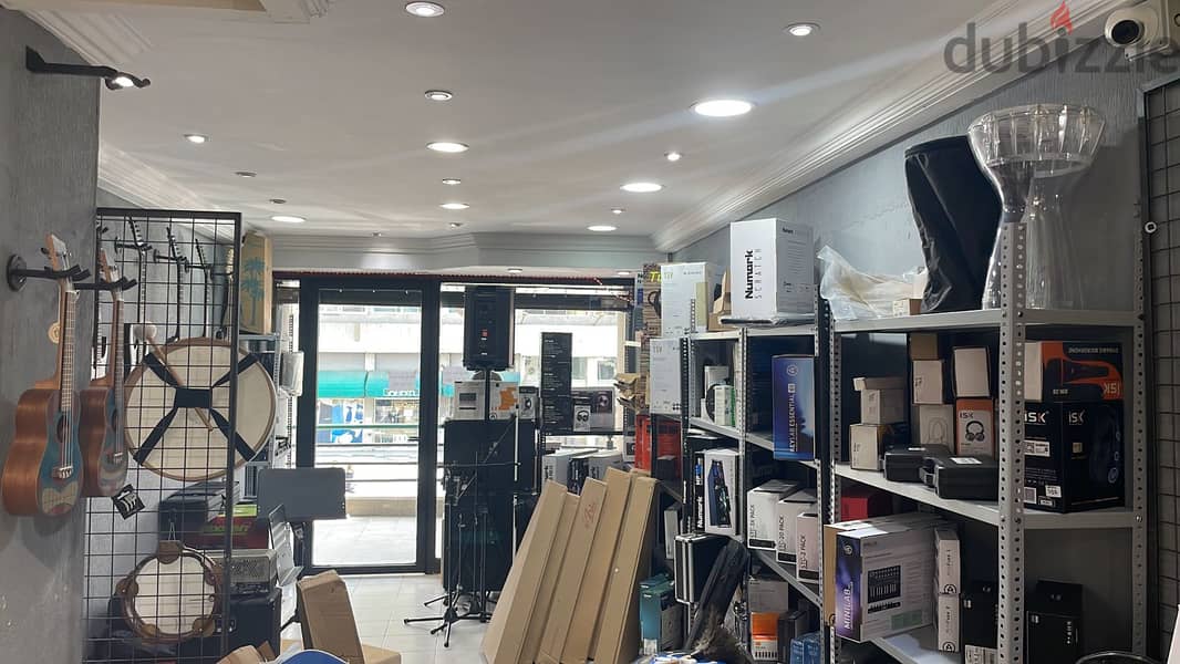 Shop For Rent In Rabiehمحل للإيجار في الرابية 1