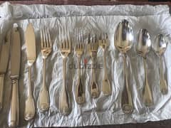 christofle cutlery set model Vendome
