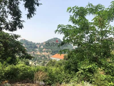 A 1712 m2 land having an open mountain view for sale in Ghosta