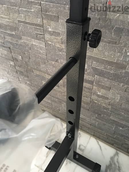 very special offer bench adjustable with legs and biceps new in box 5