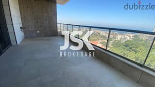 L12485-Spacious Duplex With Sea View for Rent in Beit El Chaar