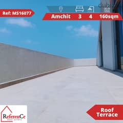 Apartment in Amchit with Roof & Terrace شقة في عمشيت مع سطح وشرفة