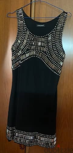 Cy. ruxia short black dress 0