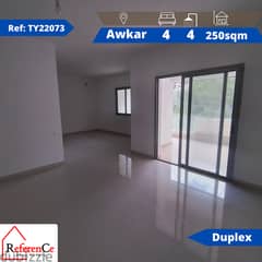 Duplex for rent in Awkar دوبلكس للايجار في عوكر 0