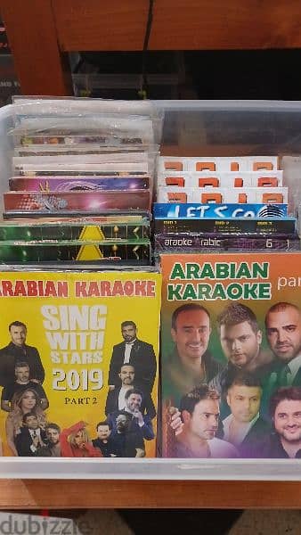 karaoke arabic songs still in pack new not used 3