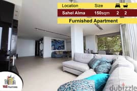 Sahel Alma 150m2 + 75m2 Terrace / Garden | Furnished Apartment | 0