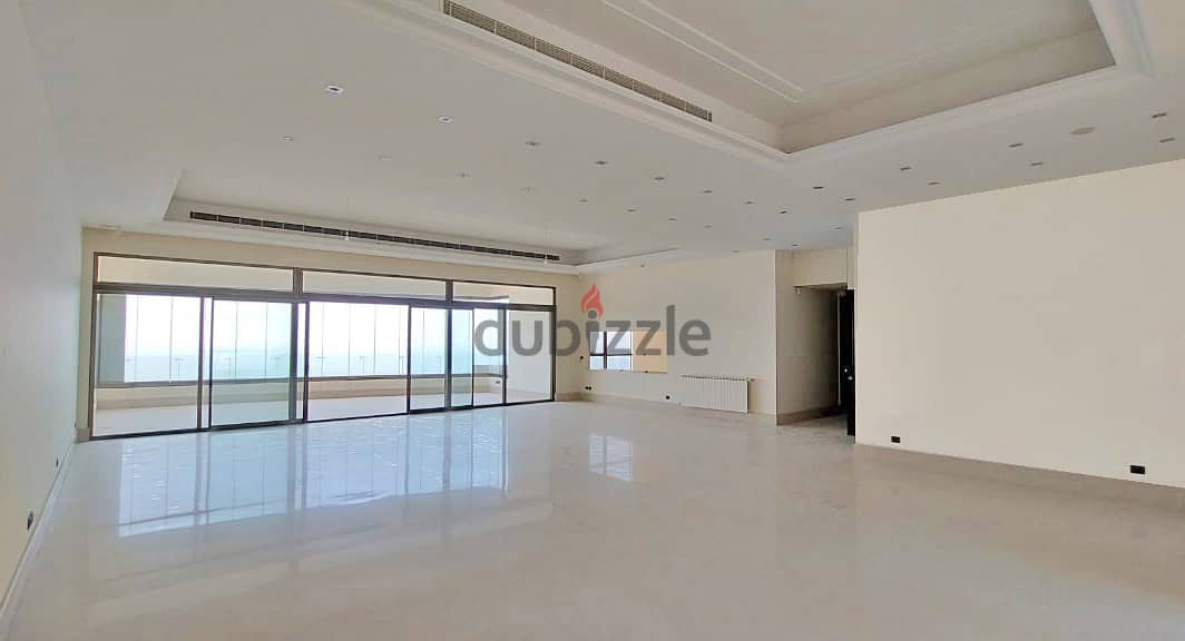 Pool & Gym ! Stunning Direct Sea View Apartment for sale in Rawche 1