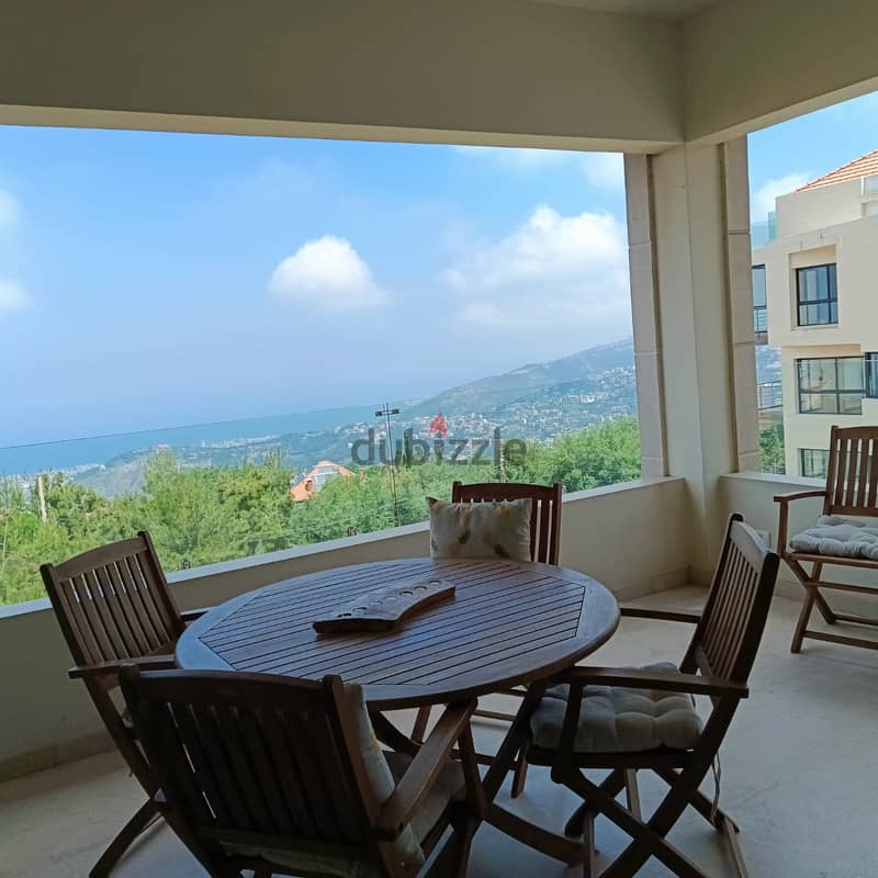 230m2 apartment,furnished bedrooms+sea view for sale in KornetChehwan 1