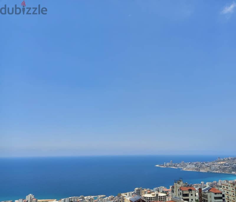 Decorated 250m2 apartment+ mountain/sea view for sale in Sahel Alma 1
