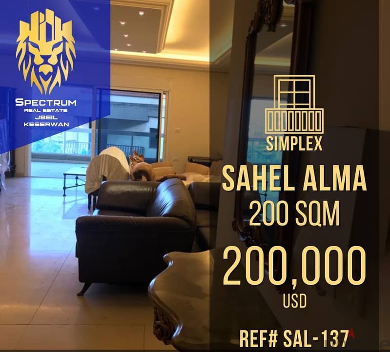 3 Bedrooms In Sahel Alma Prime (200Sq) With Mountain View, (SAL-137) 0