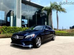 Mercedes C300 2015 AMG line 100% Clean Carfax 0