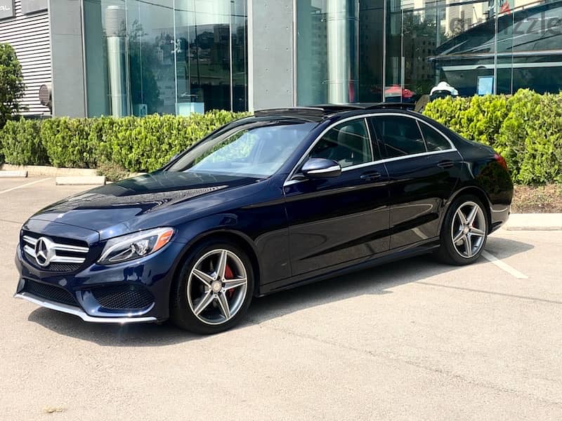 Mercedes C300 2015 AMG line 100% Clean Carfax 6