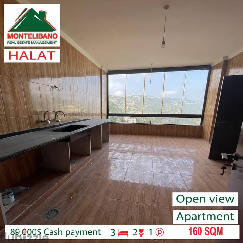 Open view apartment for sale in HALAT!!! 4
