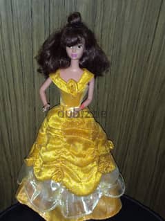 BELLE BEAUTY &THE BEAST Disney Wedding Mattel Great rare dressed doll 0