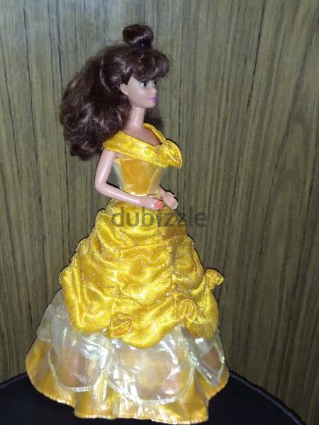 BELLE BEAUTY &THE BEAST Disney Wedding Mattel Great rare dressed doll 4