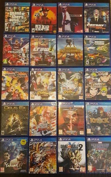 biggest collection of used PS4 games in Lebanon and the world 7