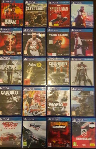biggest collection of used PS4 games in Lebanon and the world 9