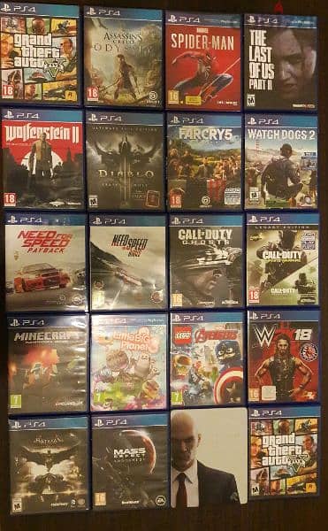 biggest collection of used PS4 games in Lebanon and the world 12