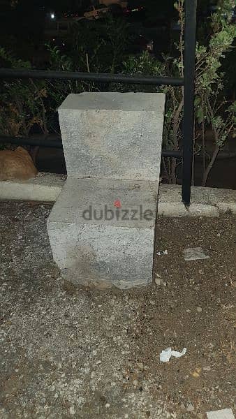 stone testa cuted for sculpture  but not used 3