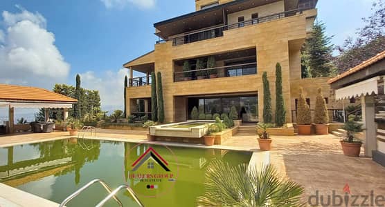 Ultra Modern  Villa for Sale in Bikfaya with Private Pool