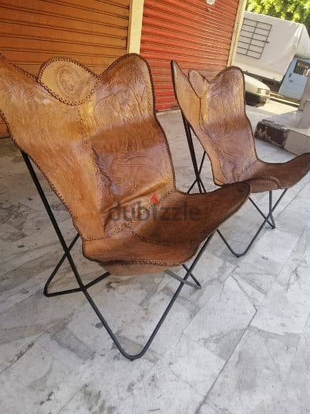 arm chairs genuine leather bufallo original england 1