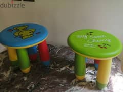 two small tables for kids