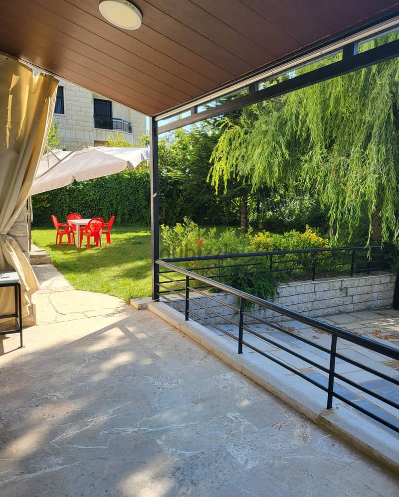 850m2 Lebanese style Villa + gardens+mountain view for sale in Bikfaya 2