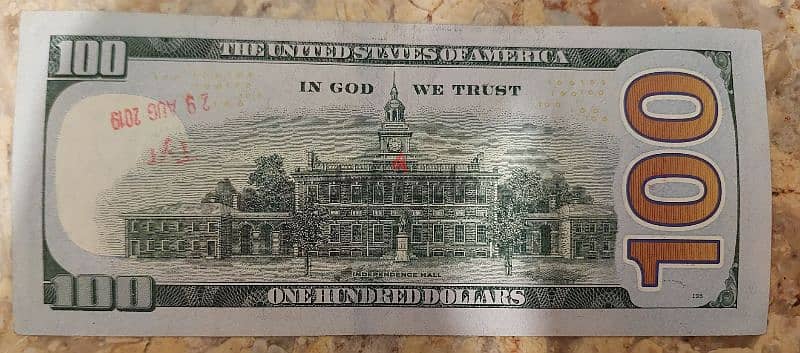 One Hundred USD STAR Note* USA Franklin 1