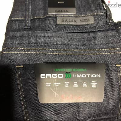 SALSA Black Ergo I-motion Jeans