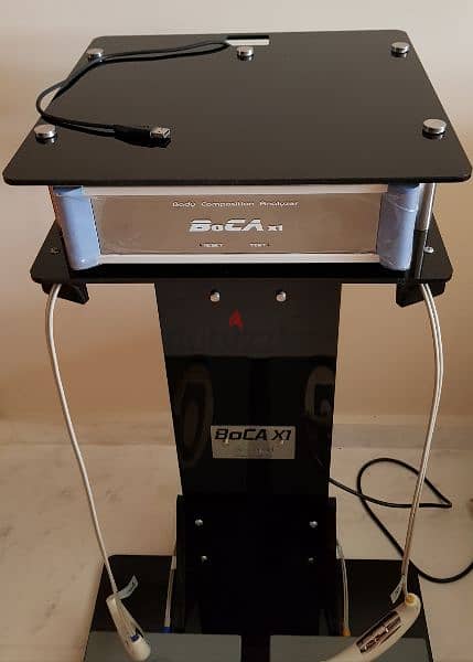 BoCA X1 Body Composition Analyzer + Carrying Case + Stand + Body Scale 6