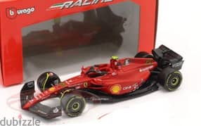 Ferrari F75 (Carlos Sainz Jr 2022) diecast car model 1;43.