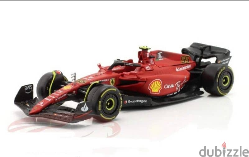 Ferrari F75 (Carlos Sainz Jr 2022) diecast car model 1;43. 1