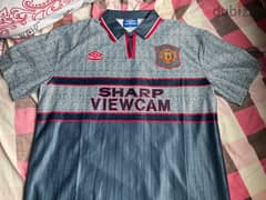 beckham vintage Manchester United 92’ jersey 0