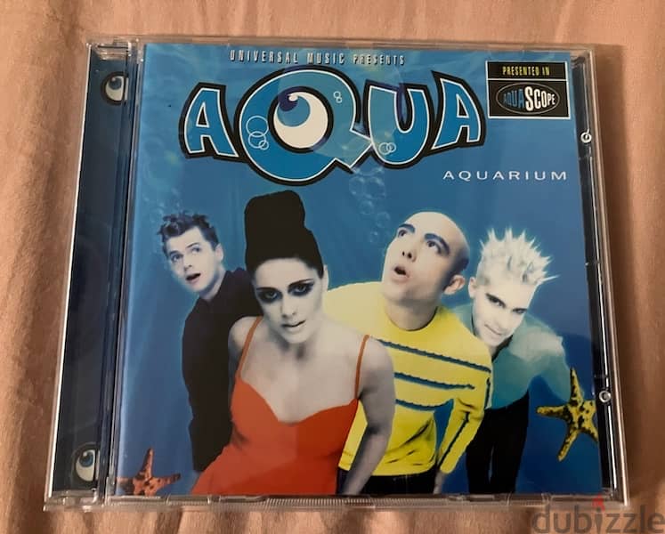 aqua cd album brand new original virgin megastore cd 0