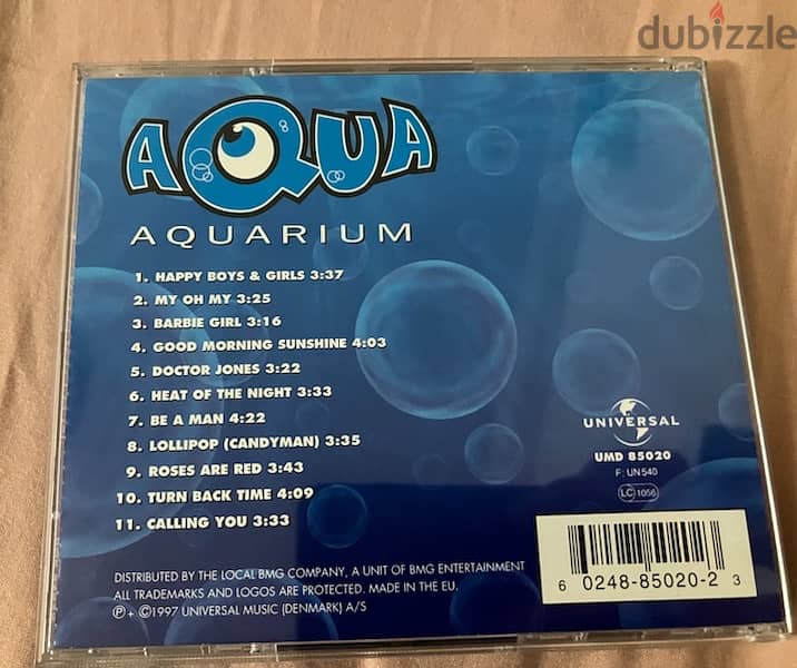 aqua cd album brand new original virgin megastore cd 1