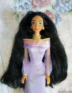 Princess JASMINE ALADDIN RARE GORGEOUS DISNEY character doll by Mattel 0
