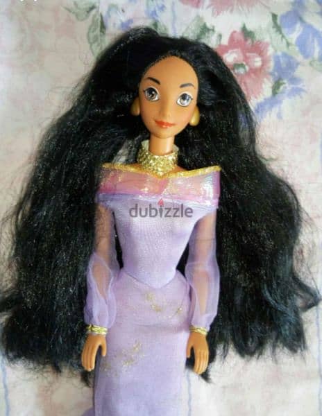 Princess JASMINE ALADDIN RARE GORGEOUS DISNEY character doll by Mattel 0