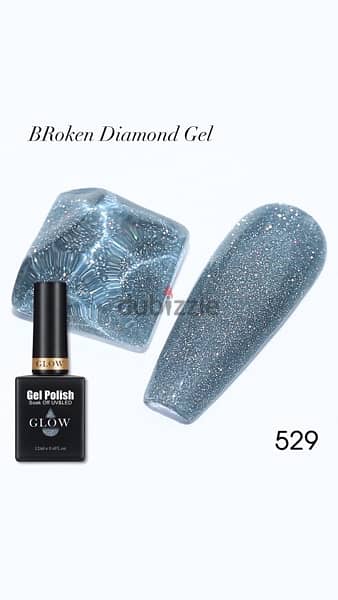 gel color diamond broken 3