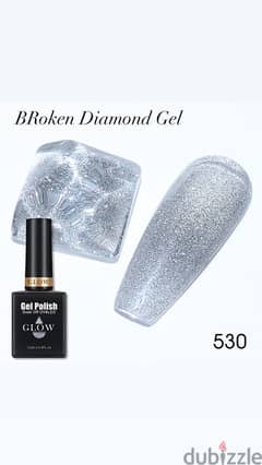 gel color diamond broken