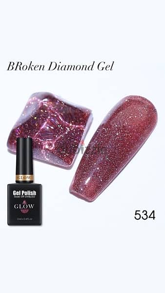 gel color diamond broken 7