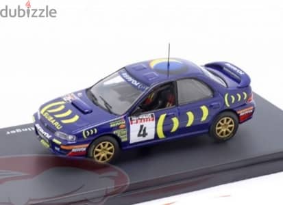 Subaru Impreza ((Rally 1995) diecast car model 1;43.