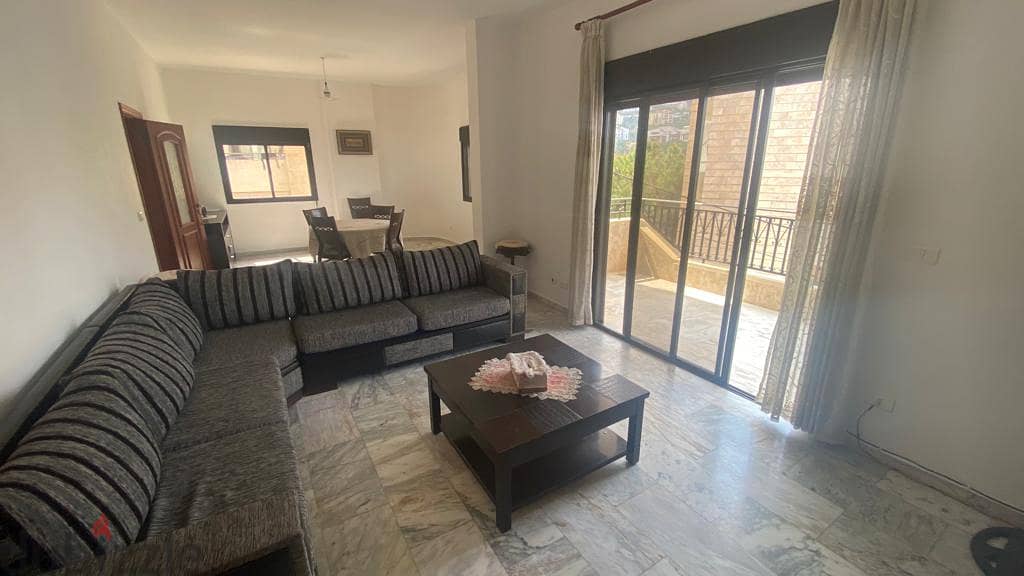 L12538-150SQM Furnished Apartment for Rent In Beit el Chaar 3