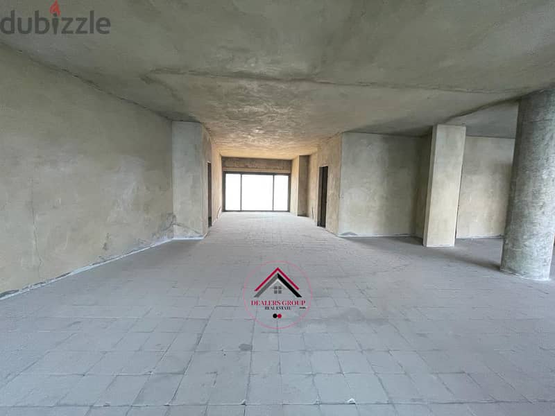 Core & Shell Apartment with Direct Sea View for Sale in Ain Al Mreisse 1