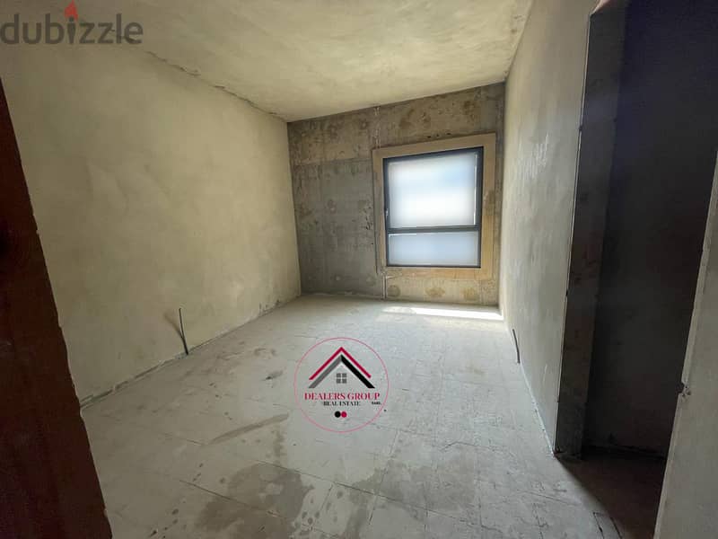 Core & Shell Apartment with Direct Sea View for Sale in Ain Al Mreisse 7