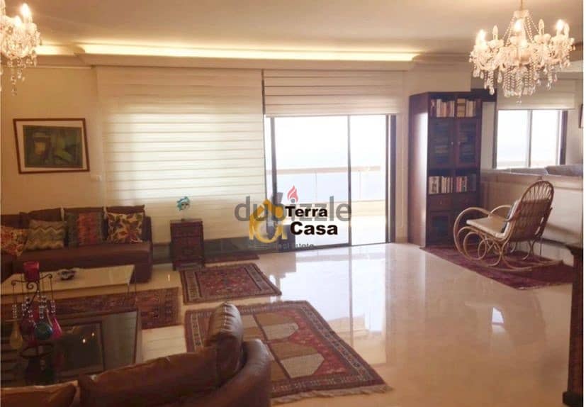 sahel alma semi furnished duplex 150m terrace with sea view Ref#5425 2