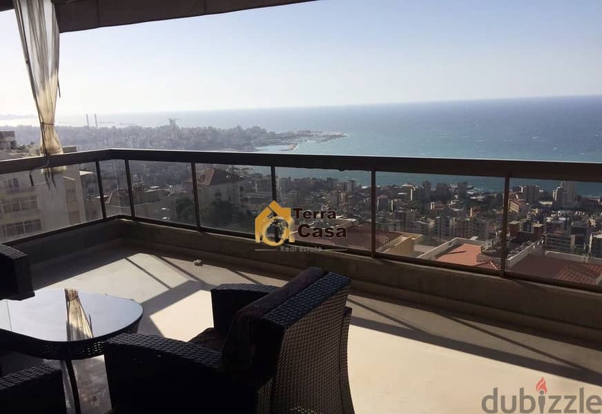 sahel alma semi furnished duplex 150m terrace with sea view Ref#5425 4