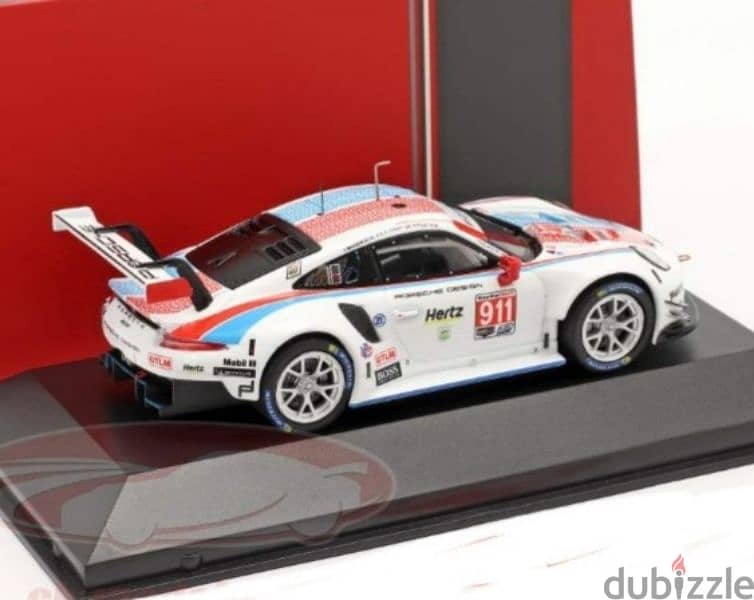 Porsche GT3 RSR (24h Daytona 2019) diecast car model 1;43. 3