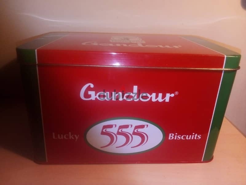 Ghandour special edition promotional tin 555 box 1