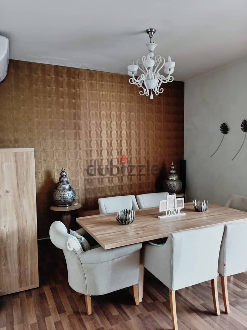 Decorated Furnished 175m2 with 3Bedrooms apartment for rent in Jdeide 1
